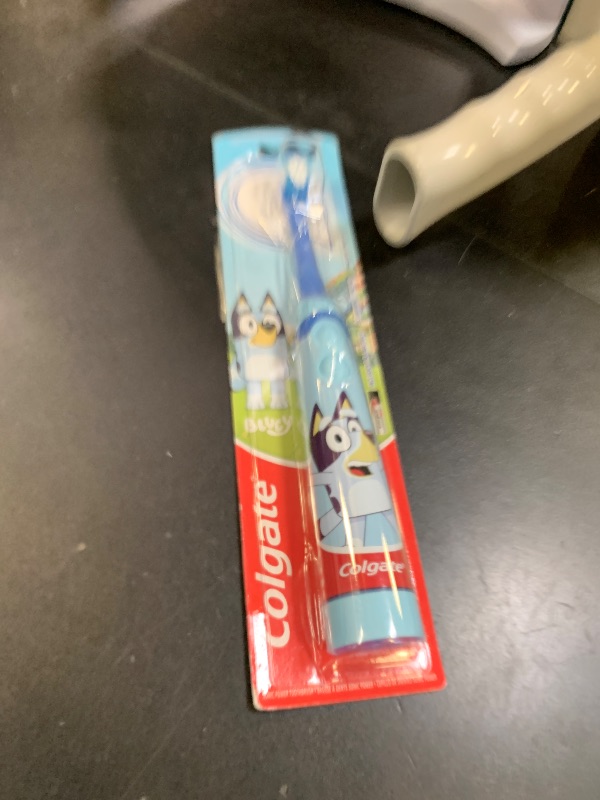Photo 1 of Colgate Kids Powered Vibrating Toothbrush Bluey 1 Pack