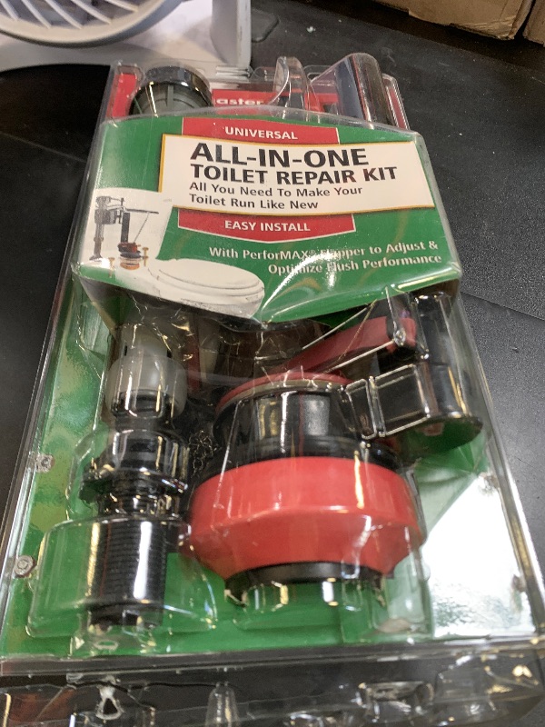 Photo 1 of Fluidmaster 400AKR Universal All in One Toilet Repair Kit for 2-Inch Flush Valves, Easy Install