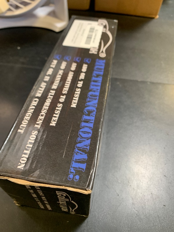Photo 1 of GallopMax R134A & R1234YF & R410A AC Oil Dye Injector Kit with R134A Quick Coupler R1234YF Quick Coupler R410A Adapter 2 Oil Checkers 2 oz Measuring Cup