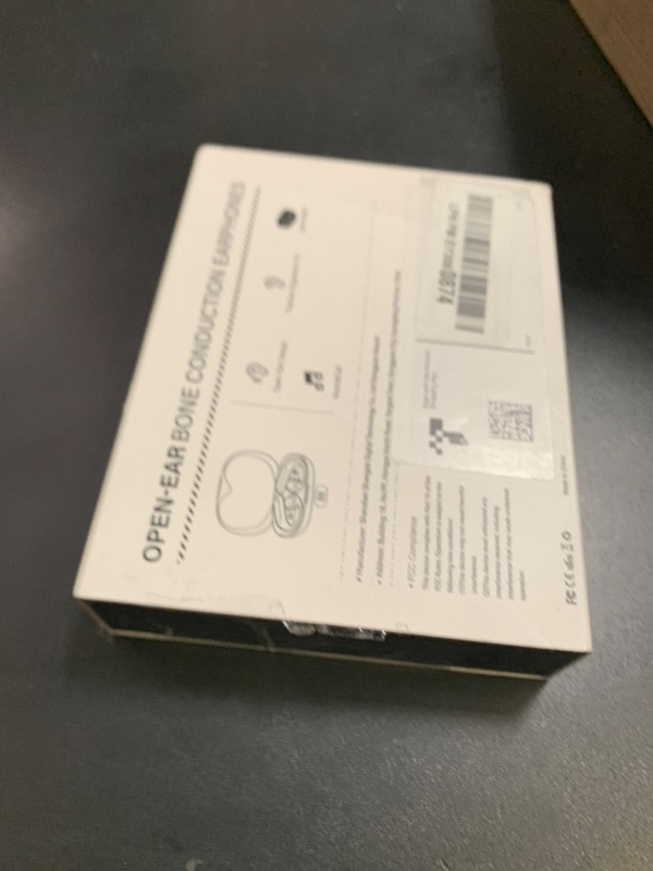 Photo 1 of DEMICEA True Wireless Bone Conduction Earphones, OWS Open Ear Headphones with Earhooks, Bluetooth 5.3, Up to 60H Playtime with Case, IP68, AAC/SBC, for Cycling Yoga Workouts