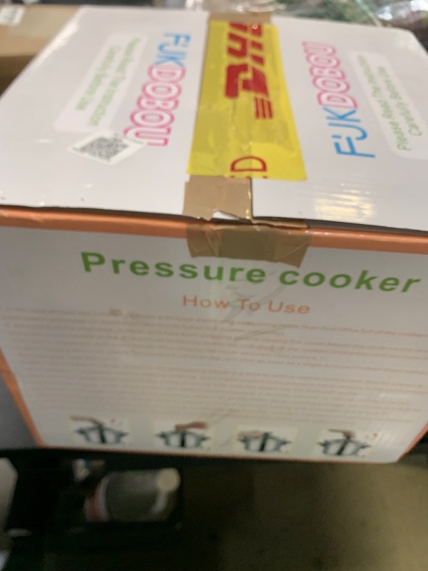Photo 1 of Pressure Cooker, 3L/4L/5L Capacity Stovetop Aluminum Pressure Canner, Explosion Proof Gas & Induction Compatible Rice Cooker Multifunctional Slow Cooker for Family or Commercial