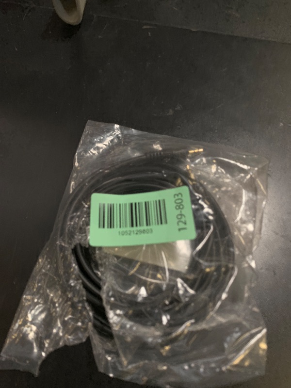 Photo 1 of TNP 6FT Male to Male 2.5mm Stereo Headset Headphone Jack Gold Plated Connector Wire Cord Plug