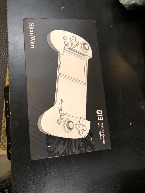 Photo 1 of ShanWan Mobile Game Controller for iphone/Android with PHONE CASE Support, Bluetooth Wireless Gamepad - PS Remote Play, Xbox Cloud, Steam Link, GeForce NOW, MFi Arcade Games-Long Battery Life