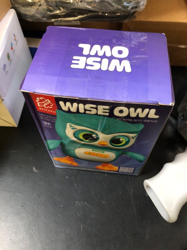 Photo 1 of INSHUEY? Kids Education Music Dancing Owl Toy, Baby Crawling Musical Dancing Toy for 3-12 Months Toddlers, with Lights, Music and Dance, Birthday Gift for Boys and Girls