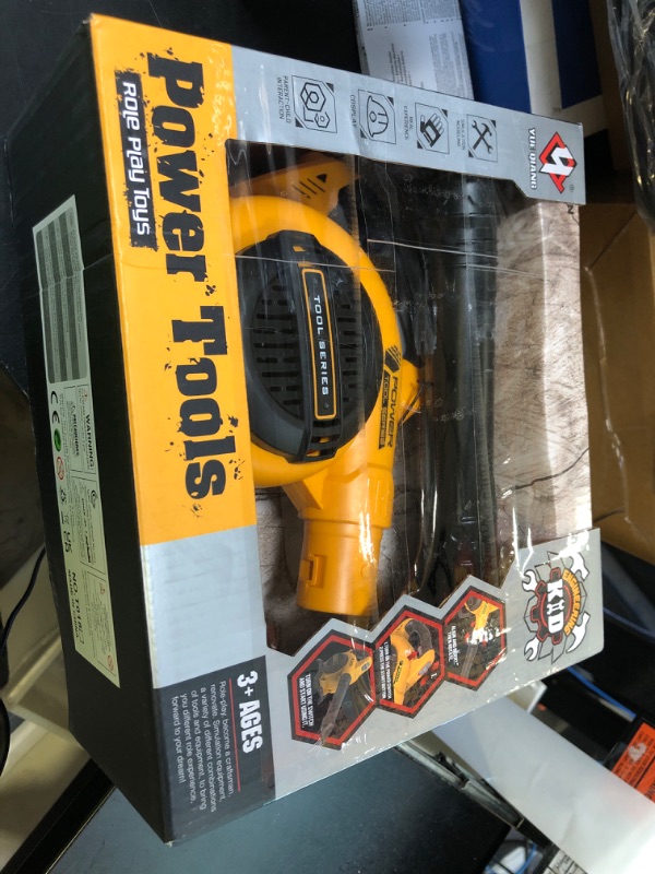 Photo 1 of Kids Leaf Blower - Kids Leaf Blower That Really Works - Pretend Play with Realistic Sounds - Ideal Gift for Boys & Girls