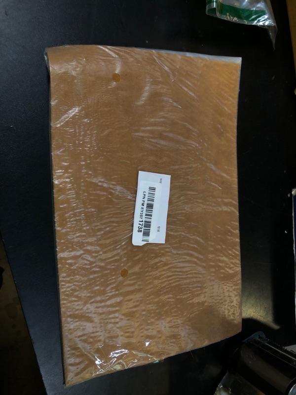 Photo 1 of G-FAVOR 8"x12" Leather Sheets for Crafts Full Grain Leather Tooling Leather Square 2mm Thick Cowhide Leather for Crafting Tooling Sewing, Light Brown