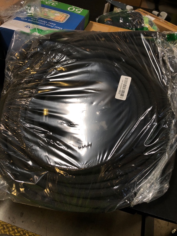Photo 1 of 1/2’’ Soaker Hose 100 Ft for Garden Beds, Heavy Duty Soaker Hoses for Garden 100 Ft for Water Saving, DIY Garden Soaker Hose 100 Ft Drip Hoses with Kit for Hose Irrigation System (100 feet)