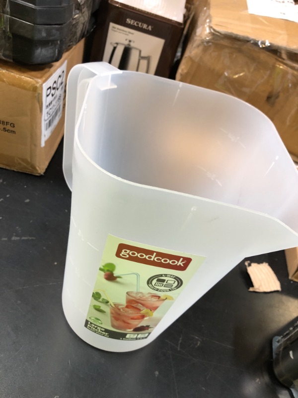 Photo 1 of *NO LID* GoodCook 1 Gallon Pitcher with 4 Way Lid, Made Without BPA