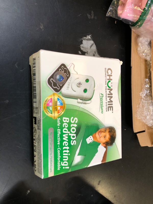 Photo 1 of Chummie Premium Bedwetting Alarm for Deep Sleepers - Award Winning, Clinically Proven System with Loud Sounds, Bright Lights and Strong Vibrations, Green