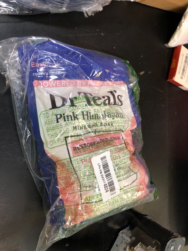 Photo 1 of Dr Teal's Epsom Salt Magnesium Soak, Restore & Replenish with Pink Himalayan Salt, 3 lbs