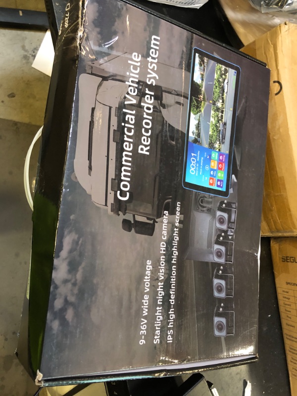 Photo 1 of SLARY Wireless Carplay with 4K 4CH Dash Cam, Portable Carplay HD Touchscreen for Car, Carplay & Android Auto Car Radio w/DVR Recording, GPS Navigation/Mirror Link/Music Play - 10.36"