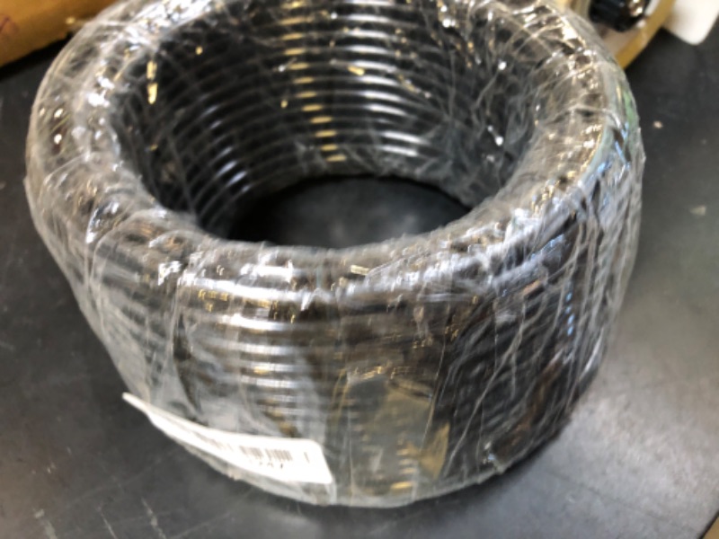 Photo 1 of 100FT Misters for Outside Patio Misters for Cooling (36 Mist Nozzles) Outdoor Water Patio Hose Greenhouse Mister System Outside Mist Backyard Trampoline for Waterpark Watering Misters for Cooling