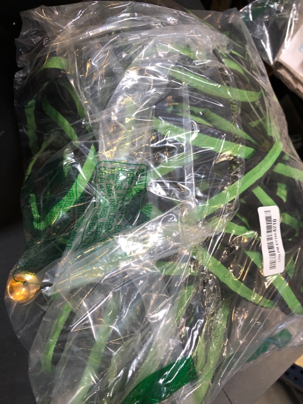 Photo 1 of HODUP 100FT Lightweight Super Flexible Garden Hose - Kink-Free, Non-Expanding, Easy Storage for Yard Lawn Outdoor Use (Black-Green)
