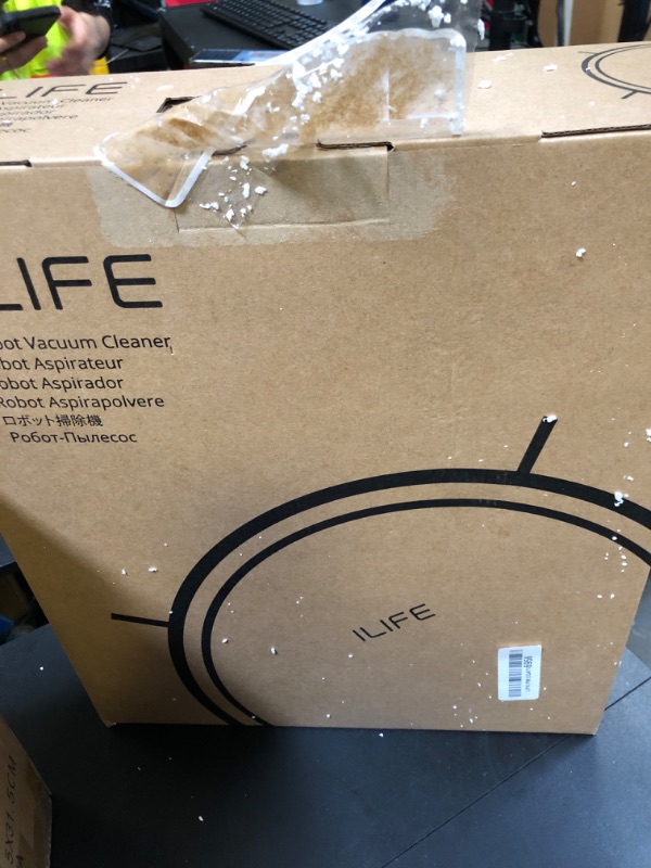 Photo 1 of ILIFE V5s Plus Robot Vacuum and Mop Combo with Wi-Fi/App/Alexa, Automatic Self-Charging Robotic Vacuum Cleaner, Slim and Quiet, Cleans Hard Floors Carpets and Pet Hair (V5s Pro Upgrade Version)