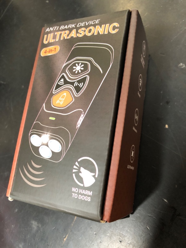 Photo 1 of dessports Anti Barking Device for Dogs - Dog Bark Deterrent Devices 50FT Range - Ultrasonic Dog Bark Deterrent for Stopping Bad Behavior - Rechargeable Anti Barking Device for Own or Neighbour's Dog