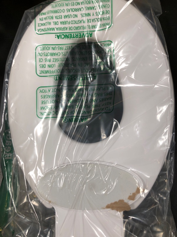 Photo 1 of Ingenuity: ity by Ingenuity Flip & Sit Potty Seat (White) – Easy to Set Up & Remove Potty Training Seat That Attaches to Adult Toilet Seat