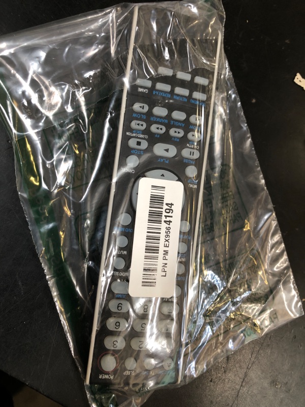 Photo 1 of DC-SB1 Replacement Remote Control Applicable for Toshiba TV DVD Combo MD14F11 MD20F11 MD24F51 MD13Q11 MD20F51 MD13Q41 MD20Q41 MD14F51