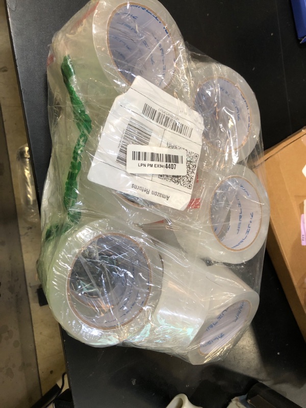 Photo 1 of JARLINK Clear Packing Tape (12 Rolls), Heavy Duty Packaging Tape for Shipping Packaging Moving Sealing, 2.7mil Thick, 1.88 inches Wide, 60 Yards Per Roll, 720 Total Yards
