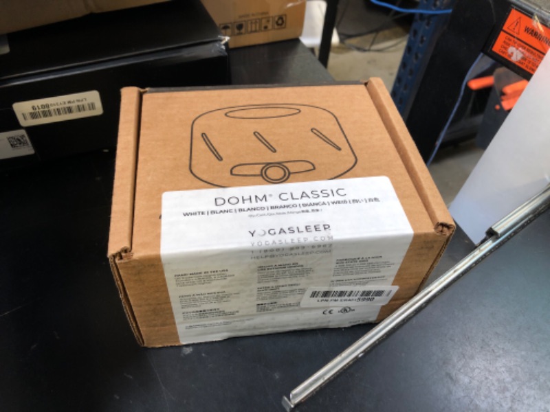 Photo 1 of Yogasleep Dohm Classic (White) The Original White Noise Sound Machine, Soothing Natural Sounds from a Real Fan, Sleep Therapy for Adults & Baby, Noise Cancelling for Office Privacy & Meditation