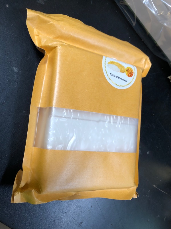 Photo 1 of TooGet Pure White Beeswax Blocks - 100% Natural Beeswax Bars, Triple Filtered - Premium Quality, Cosmetic Grade - 14 OZ