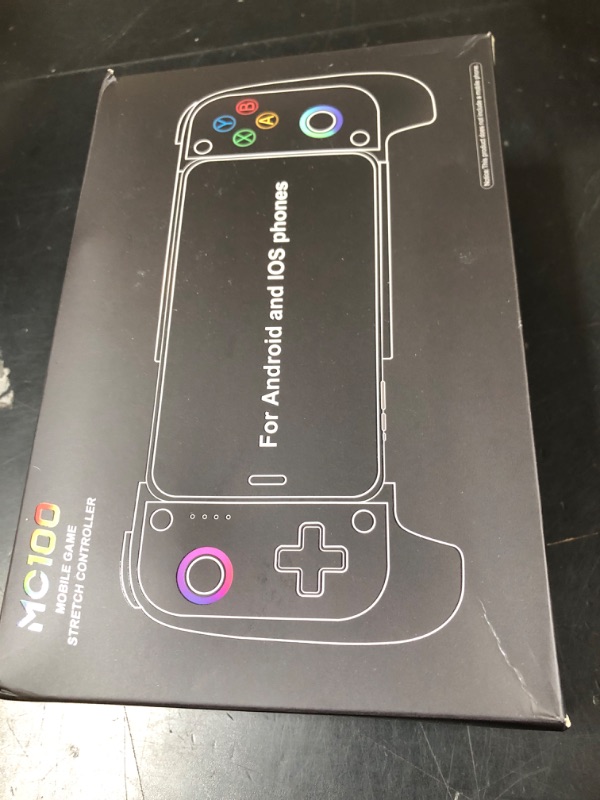 Photo 1 of 8Bitdo Ultimate Mobile Gaming Controller for iPhone, Apple, Android & Xbox Cloud Gaming, Bluetooth Gamepad with Hall Effect Joysticks, 2 Pro Back Buttons, Officially Licensed (Black)