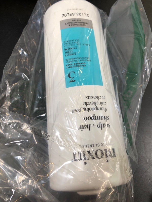 Photo 1 of Nioxin System 3 Scalp + Hair Shampoo | For Colored or Damaged Hair with Light Thinning | With Niacinamide and Biotin | 33.8 Fl oz.