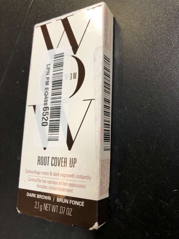 Photo 1 of COLOR WOW Root Cover Up, Dark Brown – Instant Grey Coverage and Temporary Touch-Up, Water and Sweat Resistant, No mess Award-Winning Formula