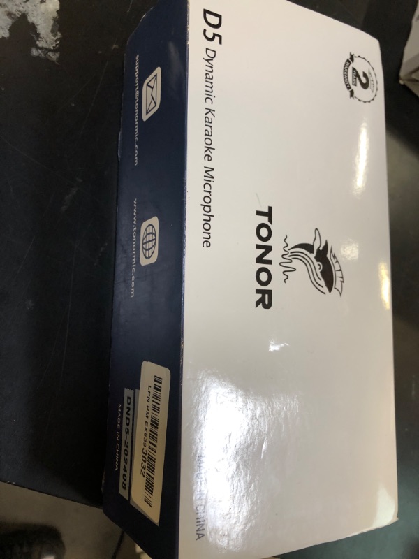 Photo 1 of TONOR Professional Vocal Microphone for Singing, Dynamic Handheld Wired Karaoke Mic, Cardioid Studio Microfono with 4.5M XLR to 1/4" Cable, for Speakers/Mixer Machine/Amp/Speech/Karaoke and Outdoors