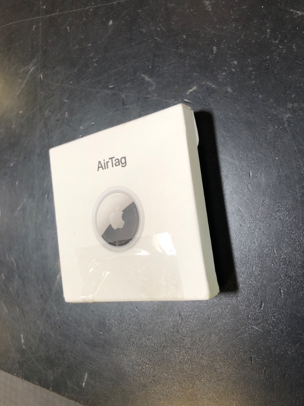 Photo 1 of Apple AirTag. Keep Track of and find Your Keys, Wallet, Luggage, Backpack, and More. Simple one-tap Set up with iPhone or iPad