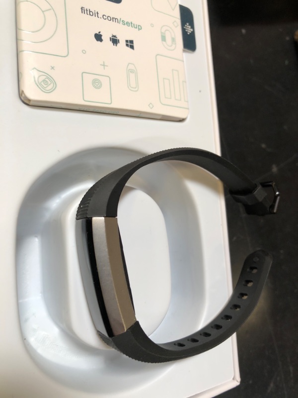 Photo 1 of Fitbit Alta HR, Black, Small (US Version)