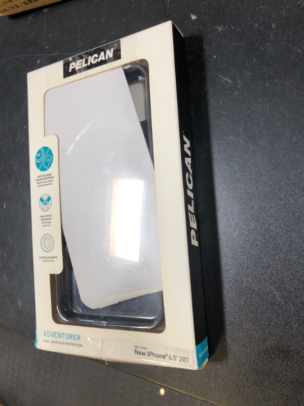 Photo 1 of Pelican Adventurer Phone Case for iPhone Xs Max (Navy Blue/Gray)