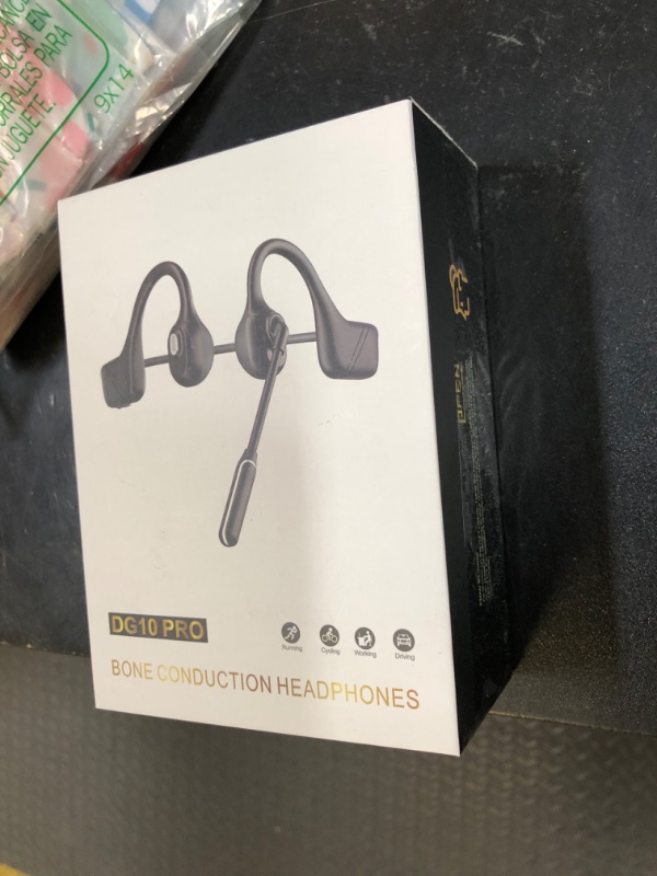 Photo 1 of Bone Conduction Headphones with Mic-Callink, Trucker Bluetooth 5.4 Headset with Noise-Canceling Boom Microphone/Mute Function/Dual Connect, Open Ear Headphones for Work Driving Meeting?Black?
