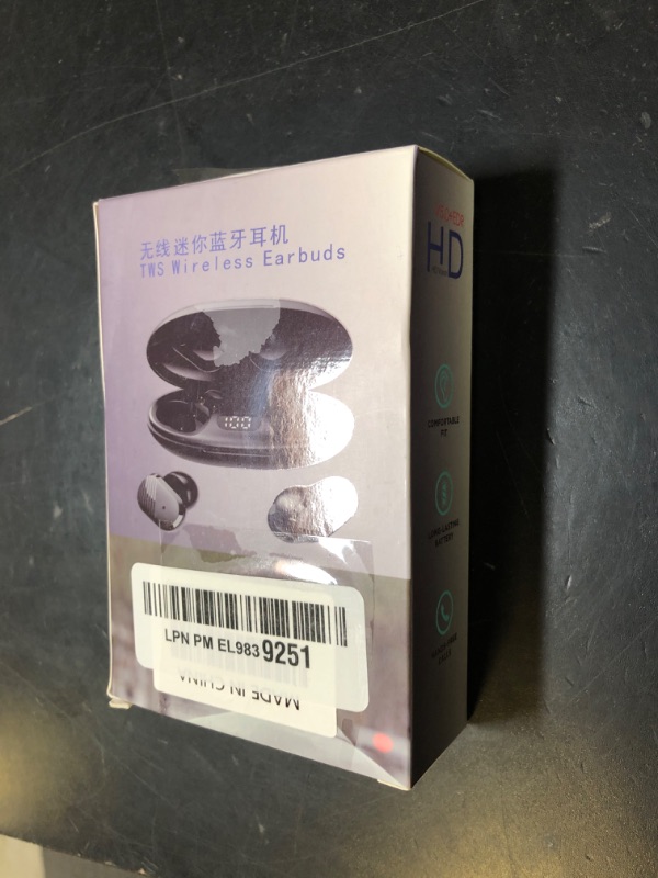 Photo 1 of LHBMET Echolabs Wireless Earbuds?Echo 2025 Edition Audio Earbuds with Bluetooth 5.2?Mini Binaural Sports Waterproof Headset (Black)