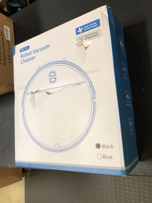 Photo 1 of Robot Vacuum and Mop Combo, 2 in 1 Robotic Vacuums Cleaner with WiFi/App, Robot Vacuum with Water Tank, Strong Suction, Schedule, Self-Charging, Quiet, for Hard Floor, Pet Hair, Low Pile Carpet