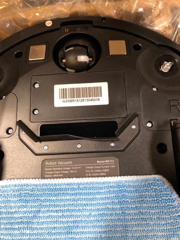 Photo 1 of Robot Vacuum and Mop Combo, 2 in 1 Robotic Vacuums Cleaner with WiFi/App, Robot Vacuum with Water Tank, Strong Suction, Schedule, Self-Charging, Quiet, for Hard Floor, Pet Hair, Low Pile Carpet