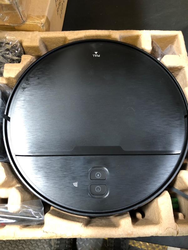 Photo 1 of Robot Vacuum and Mop Combo, 2 in 1 Robotic Vacuums Cleaner with WiFi/App, Robot Vacuum with Water Tank, Strong Suction, Schedule, Self-Charging, Quiet, for Hard Floor, Pet Hair, Low Pile Carpet