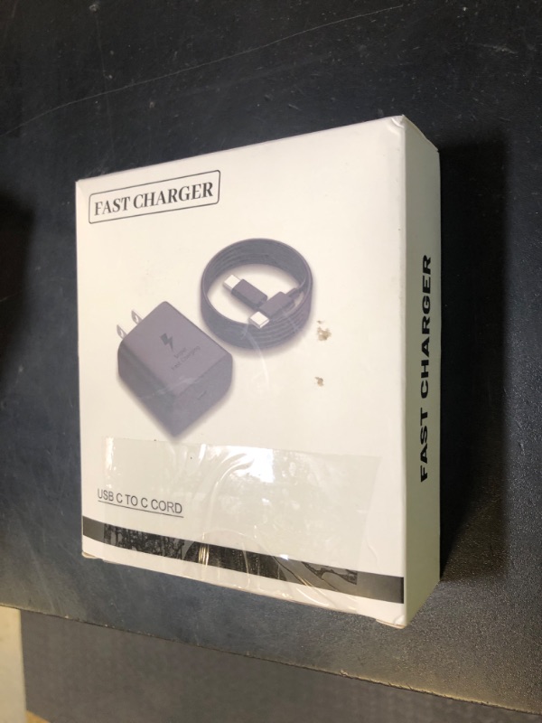 Photo 1 of 2025 New 45W Super Fast Charger USB C Android Phone Charger Fast Charging Replacement for Samsung Galaxy S25/S25 Ultra/S25+/S24 Ultra/S24/S24+/S23 Ultra/S23/S22/S20/S21/Note 10,Galaxy Tab, 6ft C Cable