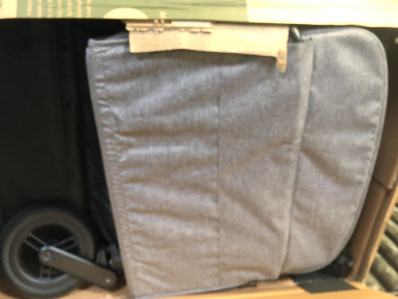 Photo 1 of Jeep Wrangler Deluxe 4 Seater Stroller Wagon by Delta Children - Premium Quad Stroller Wagon for 4 Kids with Convertible Seats, Adjustable Push/Pull Handles, Removable Canopy & Flat Fold, Grey