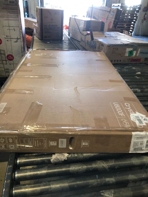 Photo 1 of Samsung 65-Inch Class Crystal UHD U8000F 4K Smart TV (2025 Model) Endless Free Content, Crystal Processor 4K, MetalStream Design, Knox Security, Alexa Built-in
CRACKED SCREEN PARTS ONLY
