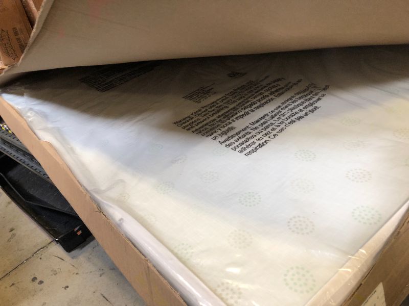 Photo 1 of Delta Children Twinkle Galaxy Dual Sided Crib and Toddler Mattress - Premium Sustainably Sourced Fiber Core - Waterproof - GREENGUARD Gold Certified (Non-Toxic) - 7 Year Warranty - Made in USA
