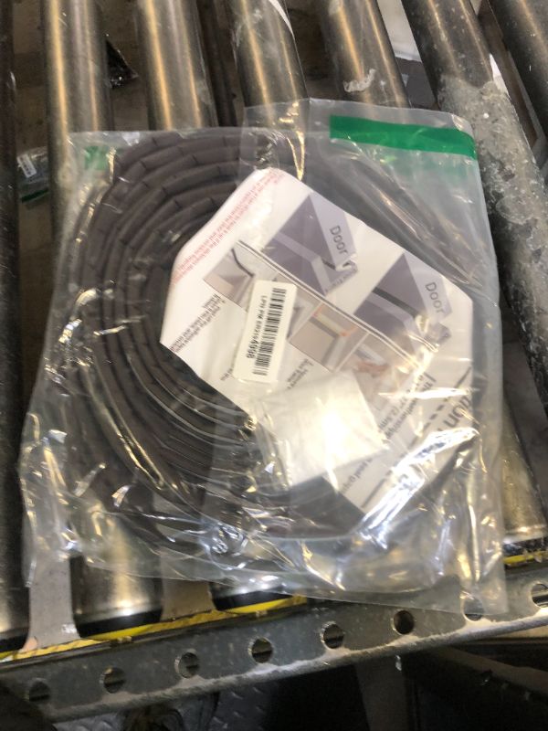 Photo 1 of 1 Pack*32.8 Ft Self-Adhesive V Shape Foam Window Weather Stripping Door Seal Insulation Strip for Winter, Soundproof Exterior Front Frame Gap Filler, Draft Stopper Tape Noise Light Blocker(Brown)