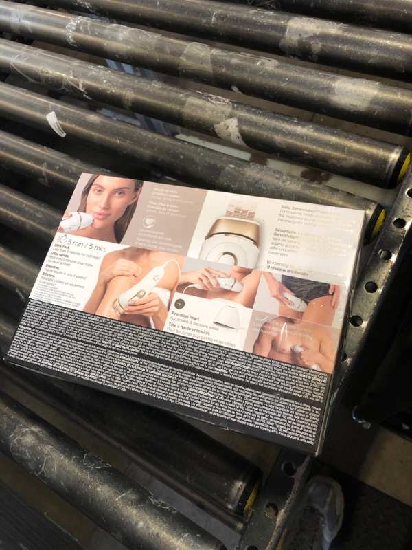 Photo 1 of Braun IPL at Home Laser Hair Removal for Women and Men, Silk Expert Pro 5 PL5137 with Venus Swirl Razor, Permanent Visible Hair Reduction in Hair Regrowth for Body & Face, Corded, PL5137