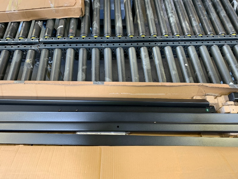 Photo 1 of ZINUS Mia Metal Platform Bed Frame, Wood Slat Support, No Box Spring Needed, Easy Assembly, Black, Queen