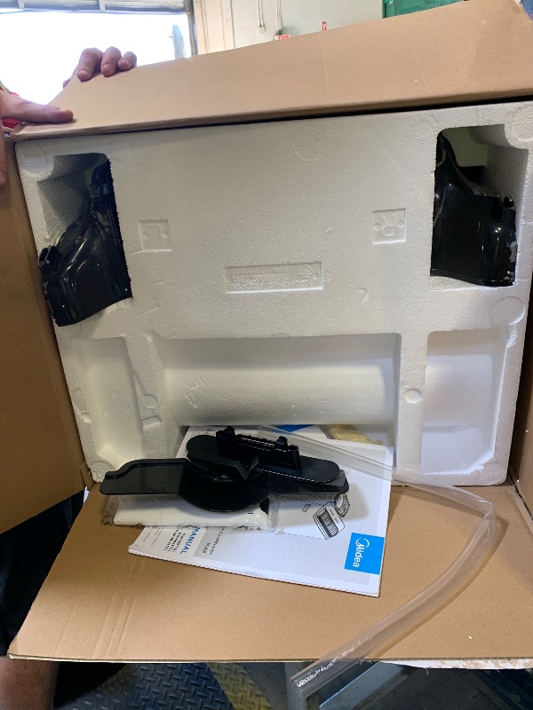 Photo 1 of Midea Duo 12,000 BTU (10,000 BTU SACC) High Efficiency Inverter, Ultra Quiet Portable Air Conditioner, Cools up to 450 Sq. Ft., Compatible with Alexa/Google Assistant, Includes Remote