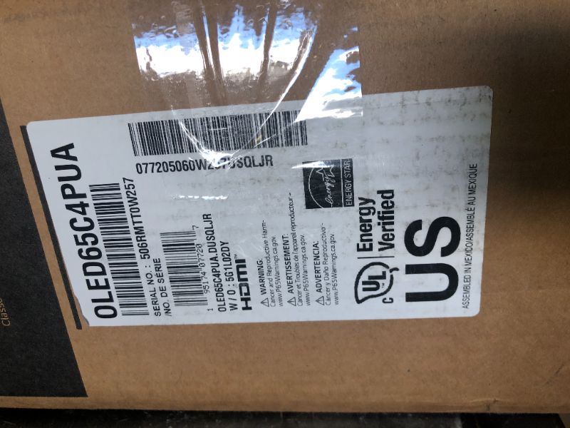 Photo 1 of LG 65-Inch Class OLED evo C4 Series Smart TV 4K Processor Flat Screen with Magic Remote AI-Powered with Alexa Built-in (OLED65C4PUA, 2024)