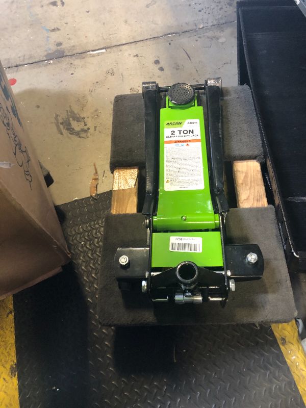 Photo 1 of ARCAN Tools 2-Ton Extra Long Reach Low Profile Steel Floor Jack (A20016)