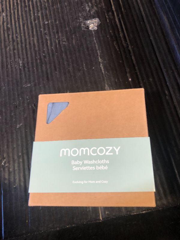 Photo 1 of Momcozy Soft & Absorbent Baby Washcloths - 4 Layer Design| Medium Thickness| Premium Cotton for Newborns' Skin-Great for Bathing, Wiping & on-The-go Use, Shower Gift and Essential(5 Pack, 10x10 inch)