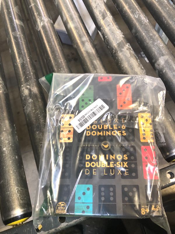 Photo 1 of Spin Master Games, Cardinal Legacy Deluxe Double-6 Dominoes, Classic Board Game Set of 28 Dominoes in Lined Wooden Case, for Kids & Family, 1-4 Players, for Ages 8 & Up
