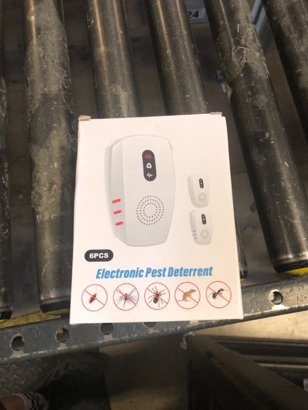 Photo 1 of 2025 Upgraded Ultrasonic Pest Repellent Indoor Insect Repeller, Pest Control, Repellent Roach, Mouse, Bugs, Mosquito, Mice, Spider, Ant, Rodent Repellent Ultrasonic Plug in, 3 Mode Switching, 6 Packs
