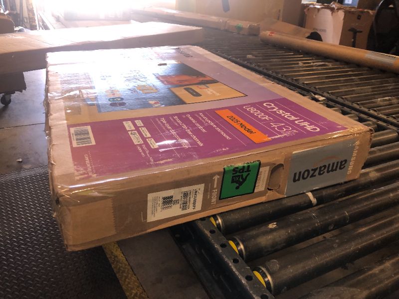 Photo 1 of Samsung 43-Inch Class Crystal UHD U8000F 4K Smart TV (2025 Model) Endless Free Content, Crystal Processor 4K, MetalStream Design, Knox Security, Alexa Built-in